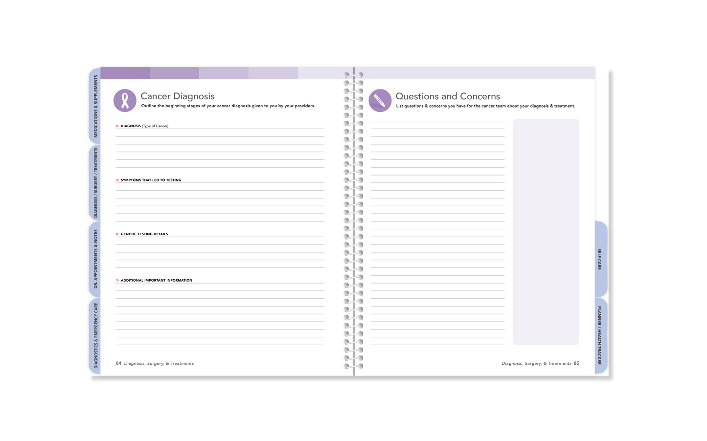 Cancer Journal & Cancer Treatment Planner