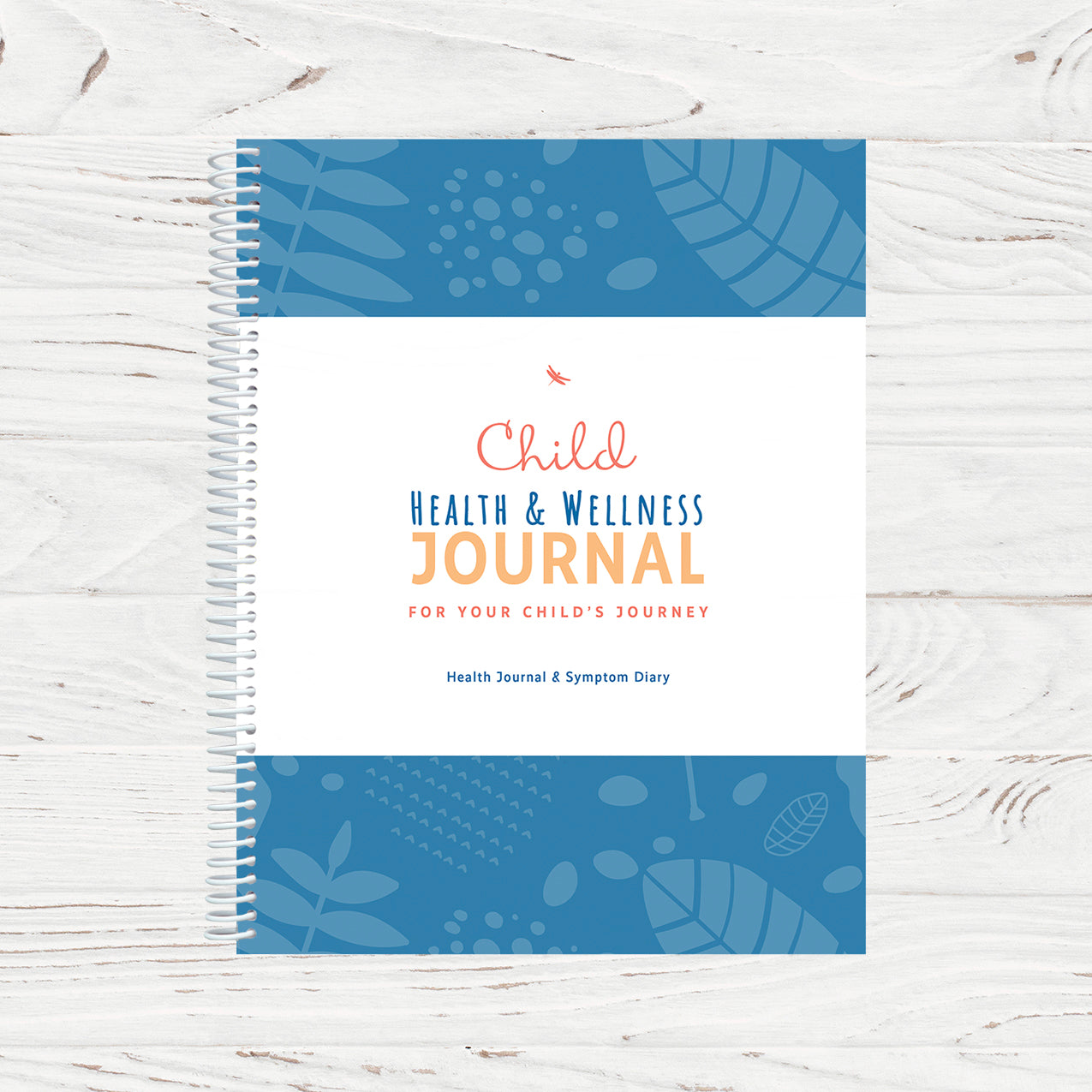 Child Health & Wellness Journal • Guided Medical Journal, Diary and Undated Planner